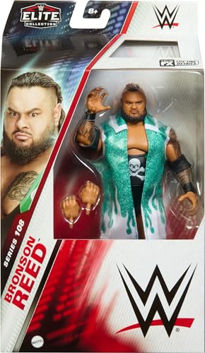 WWE Elite Action Figure, 6-Inch Collectible with 25 Articulation Points U16266