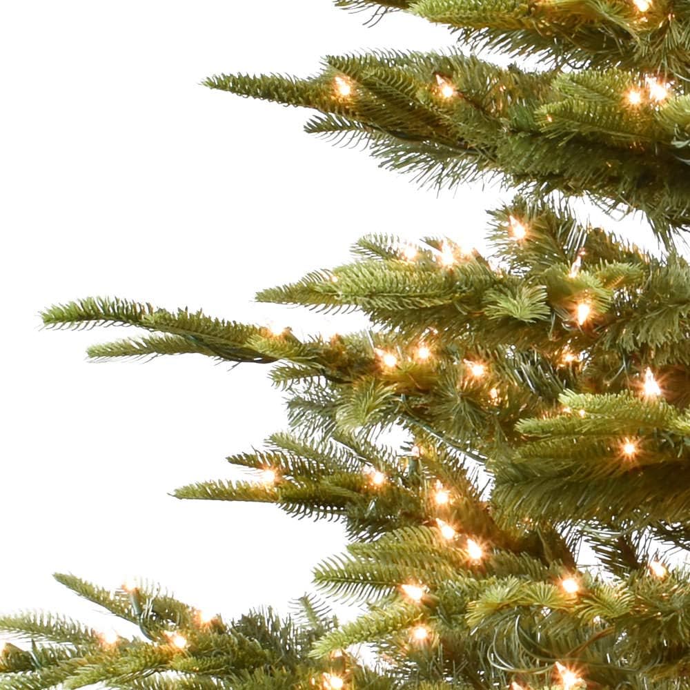 7.5 ft Pre-Lit Aspen Fir Artificial Christmas Tree with 700 Clear Lights T404