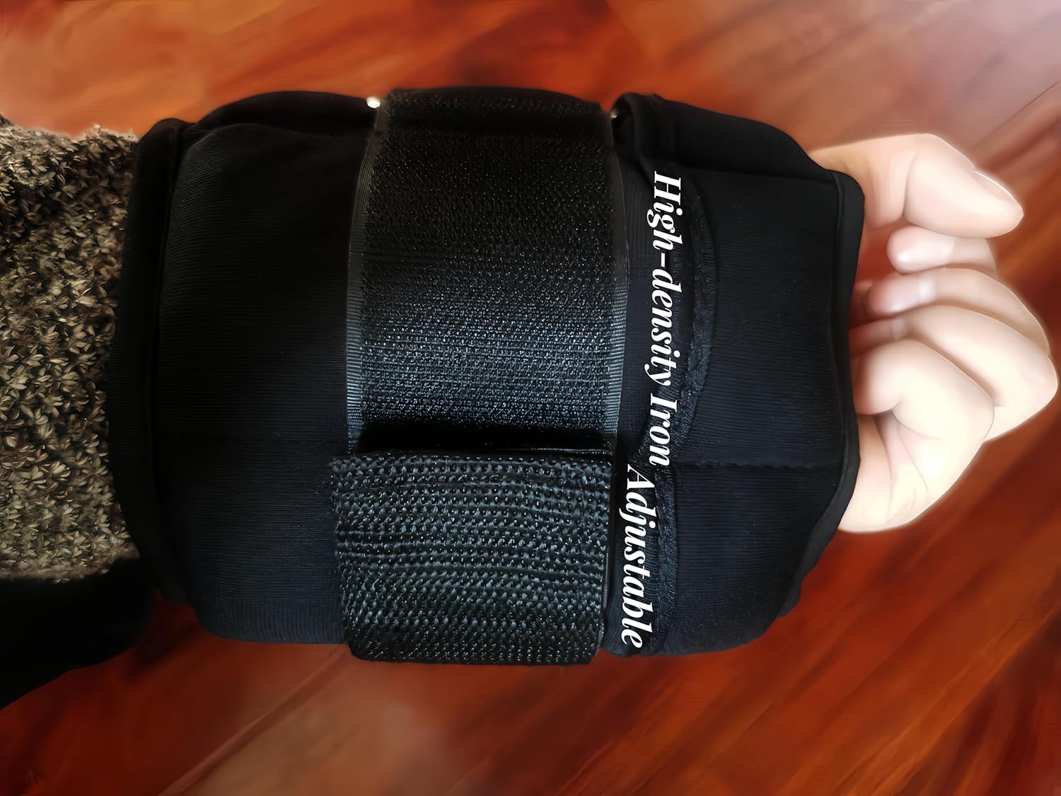 Adjustable Ankle and Wrist Weights Set, 10-Pound Pair L490555