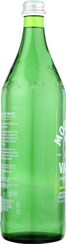 Sparkling Water in Glass Bottle, 1 Liter (Pack of 12) P861