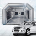 Portable Inflatable Paint Booth, 26x13x10Ft Inflatable Spray Booth, Car Paint Tent w/Two Air Filter System, Upgraded Blow Up Spray Booth Tent, Auto Paint Workstation, Car Parking Garage