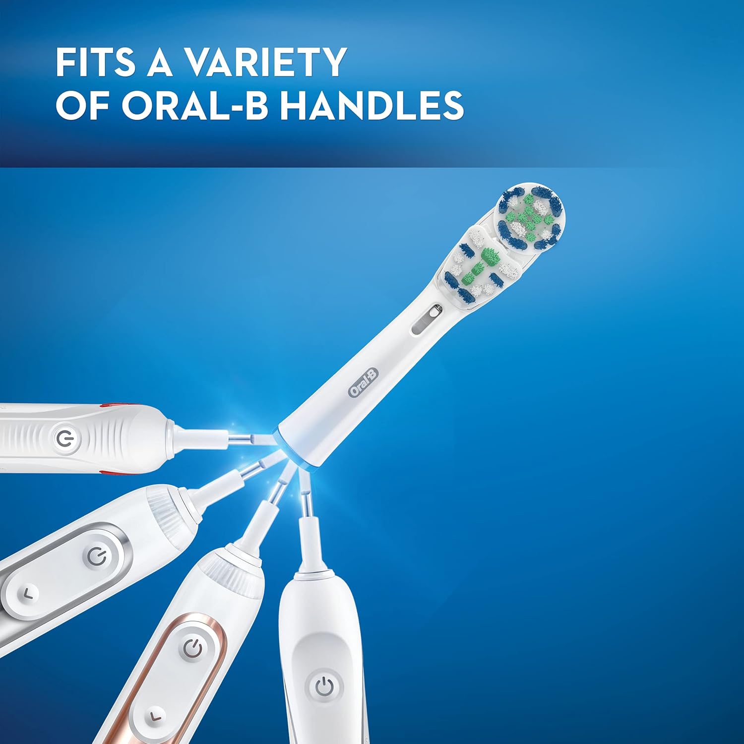 Replacement Electric Toothbrush Heads, 3 Count D21360