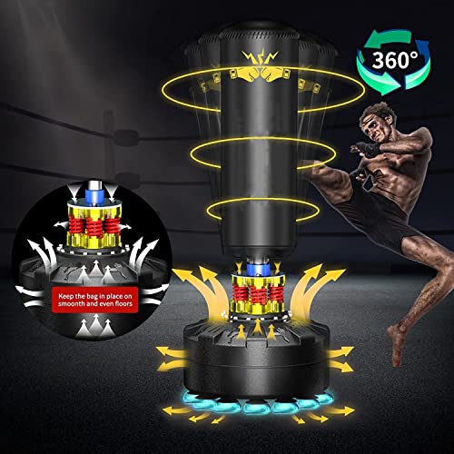 Boxing Punching Bag with Stand 70" for Adults MMA Muay Thai Fitness A1901