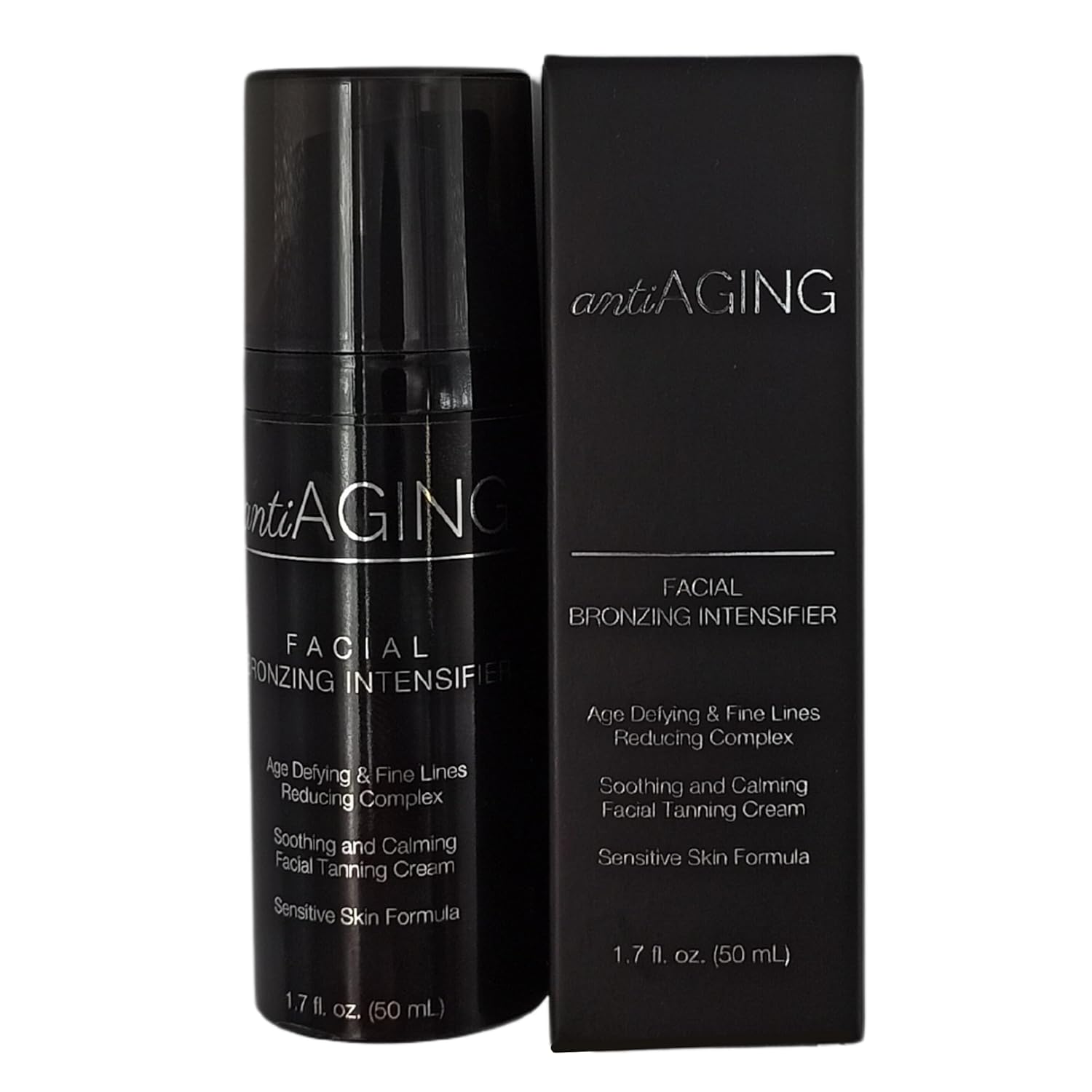 Anti-Aging Face Tanning Lotion for Tanning Beds with Bronzer Z370027