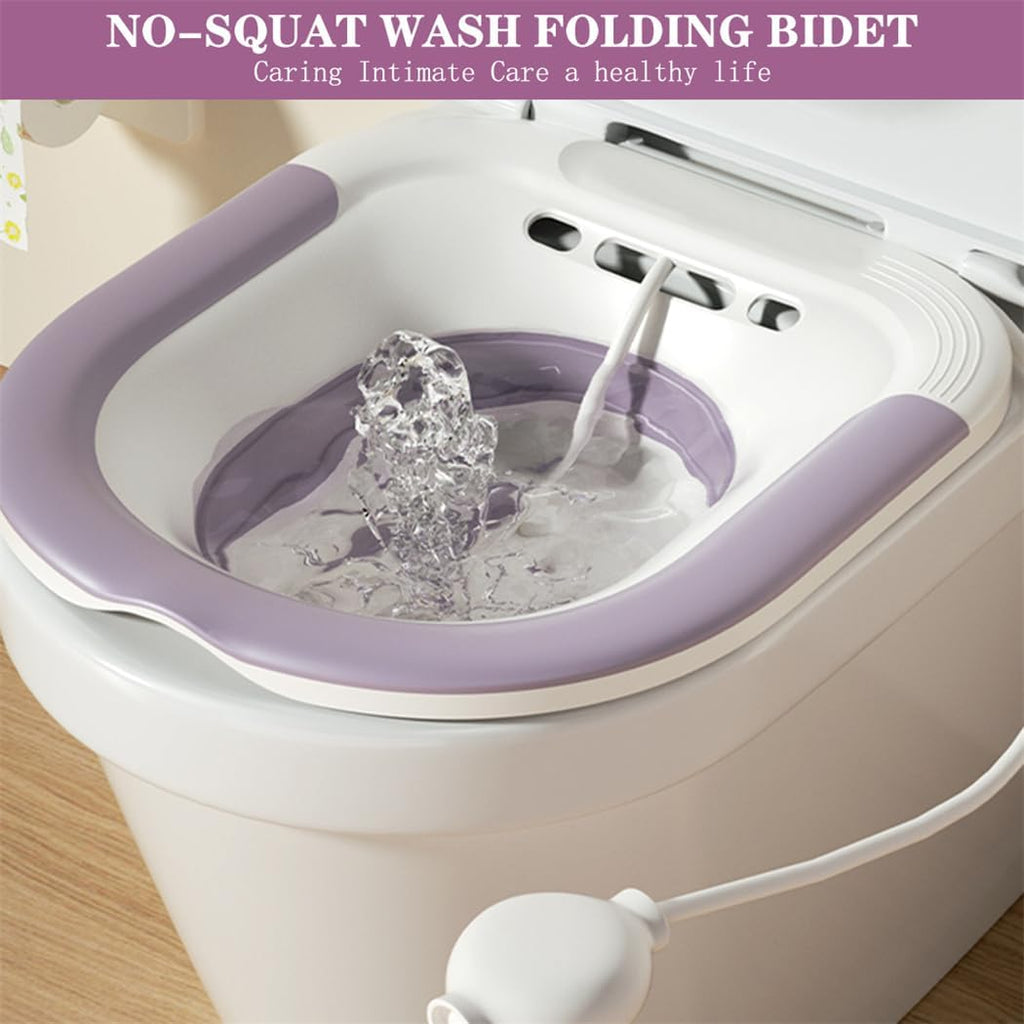 Foldable Sitz Bath Basin for Toilet W5912