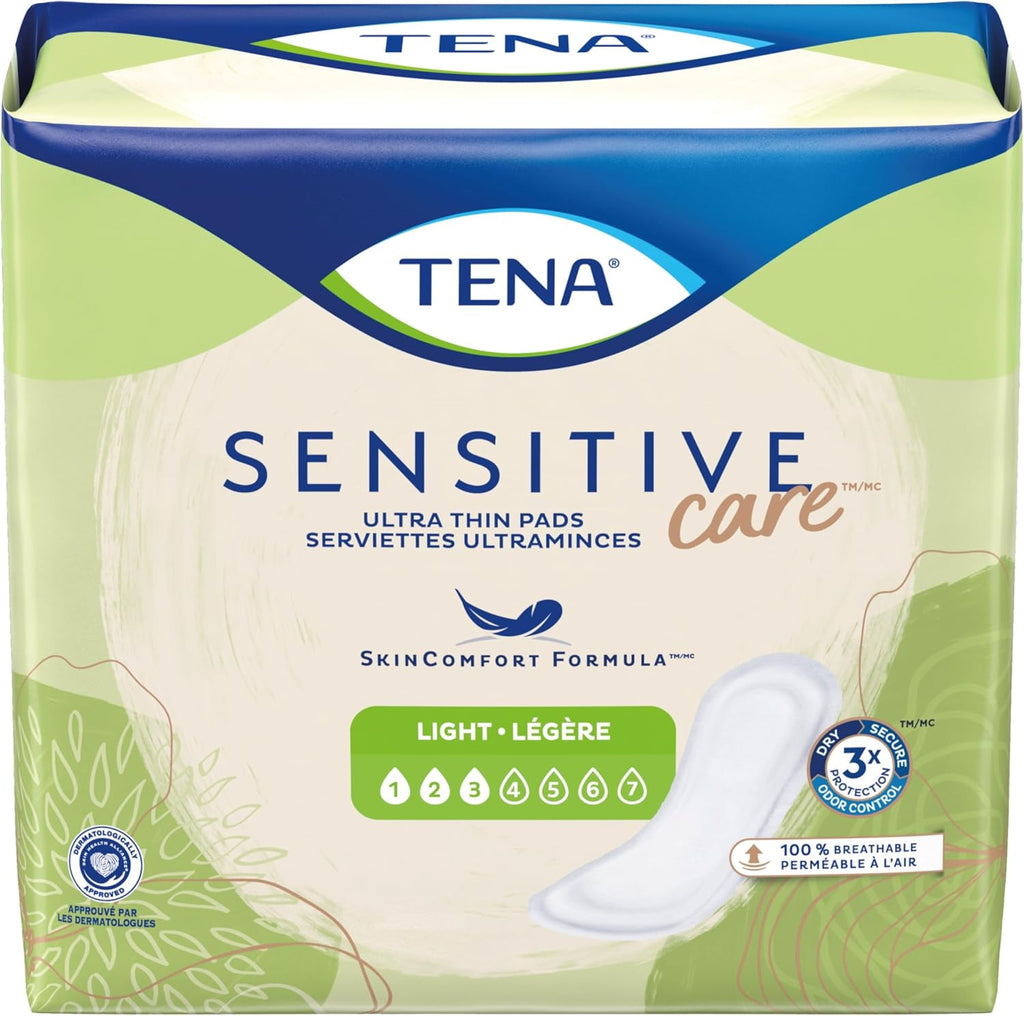 Tena Sensitive Care Ultra Thin Pads - 30 Count