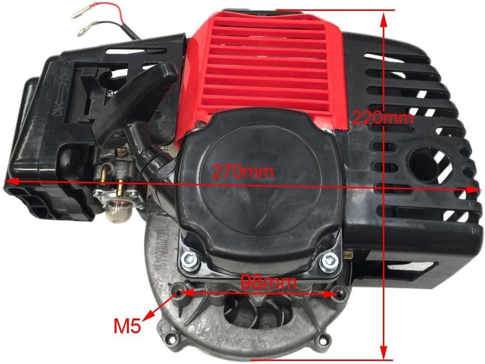 49cc 2 Stroke Engine Motor for Mini Pocket Bike Gas Scooter ATV Quad C59531