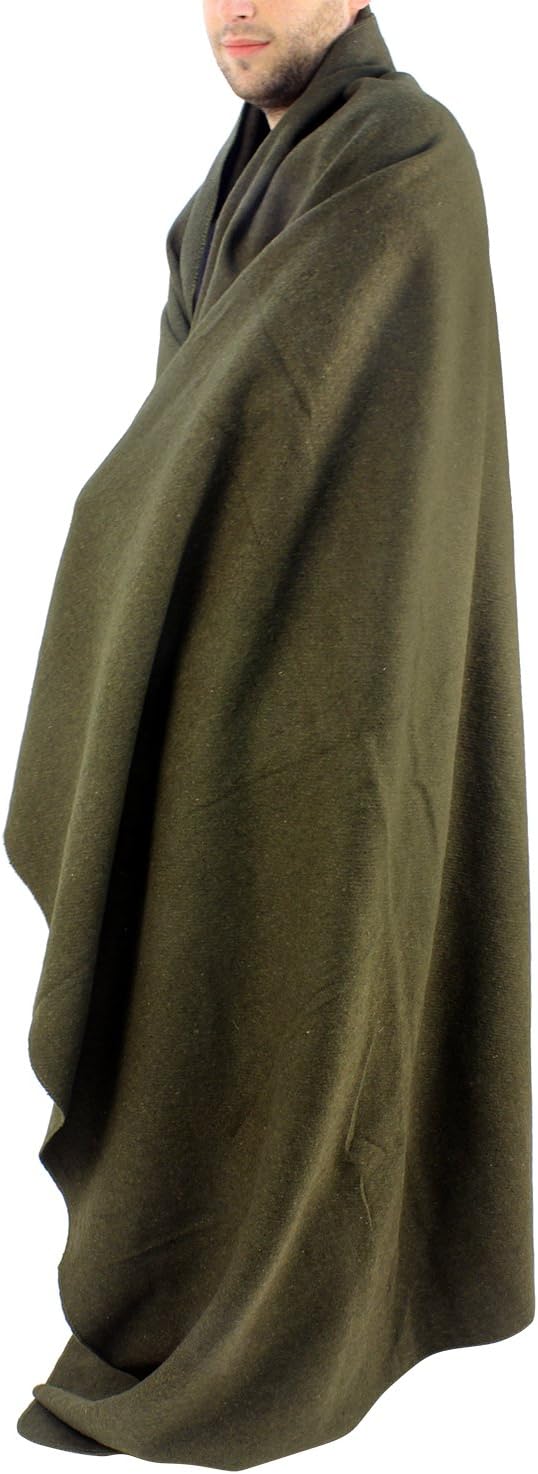 Warm Wool Fire Retardant Blanket, 66" x 90" J23342