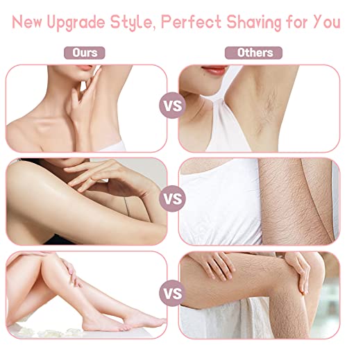 Rechargeable Electric Razor for Women, Waterproof Facial Hair Removal K59319