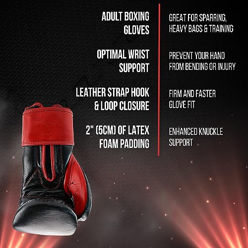 Extra Padding Boxing Gloves for Training and Sparring Z173