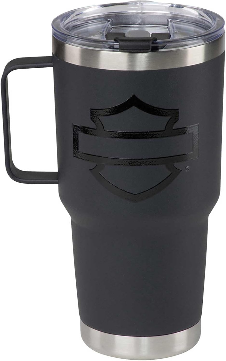 30 oz Matte Black Travel Mug, Double-Wall Stainless Steel O367
