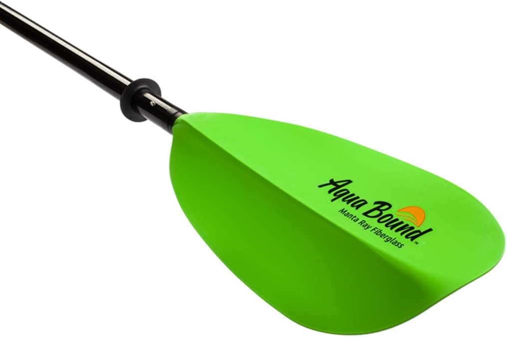 Manta Ray Fiberglass Kayak Paddle, 4-Piece, 210 cm K961