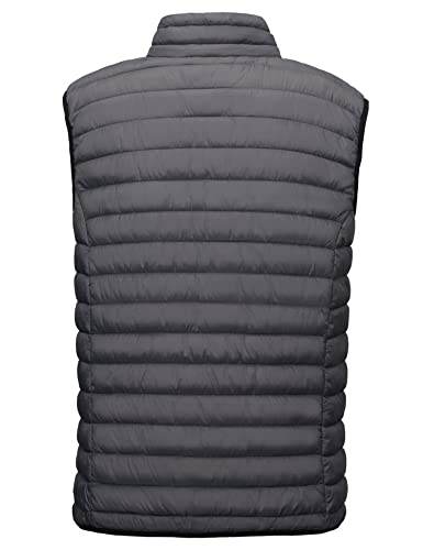 Men's Lightweight Warm Puffer Vest Sleeveless Jacket Q231996