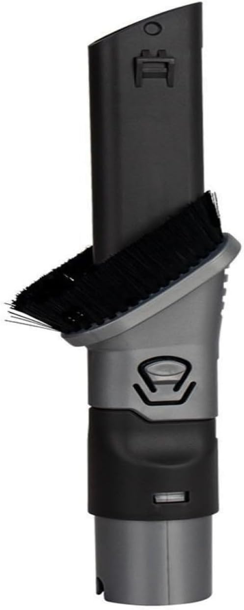 2-in-1 Dusting Brush Crevice Tool 35mm Compatible with Shark Rotator DuoClean Lift-Away NV650 NV680 NV681 NV751 NV752 NV800W NV801 NV803 Vacuum Cleaner, Gray