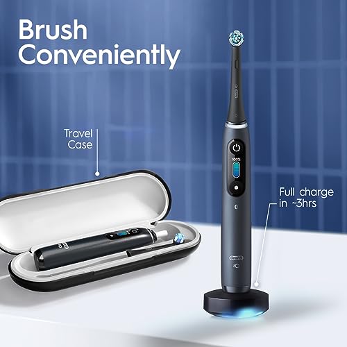 Rechargeable Electric Toothbrush with Pressure Sensor and 6 Cleaning Settings S215