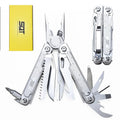 SQT2038-5 18-in-1 Multitool, Gifts for Men, Foldable & Self-Locking, Professional Multitool for DIY, Outdoor Camping, and Home Repairs...