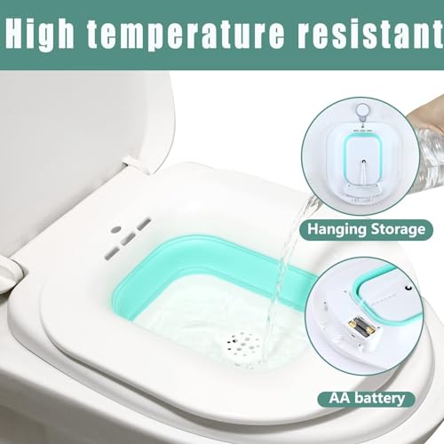 Foldable Electric Sitz Bath Tub for Postpartum Hemorrhoid Relief A856