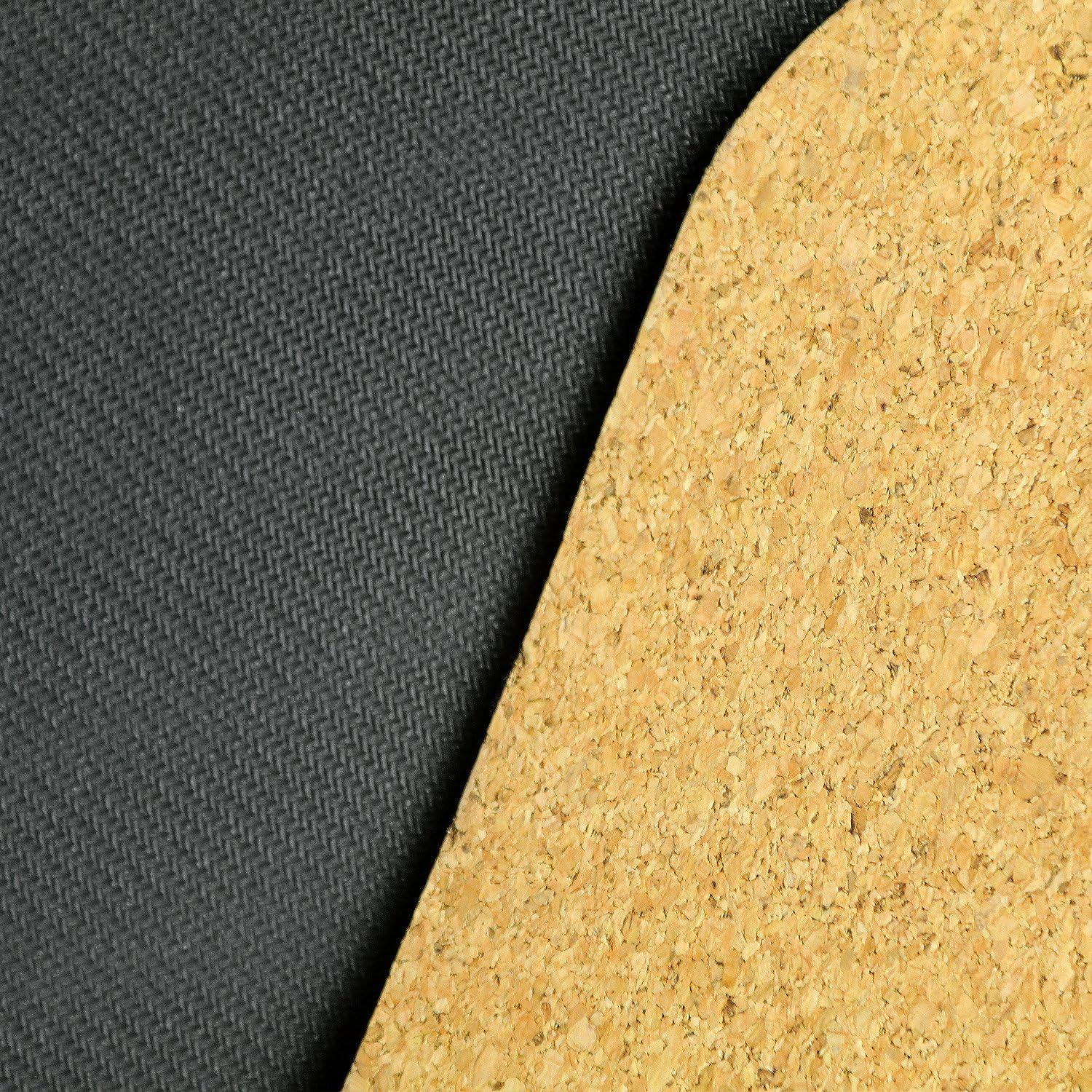 Natural Cork/Rubber Yoga Mat, 5mm Thick, Anti-Tear H119325