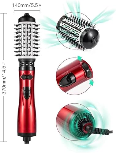 3-in-1 Hot Air Styler with Rotating Hair Dryer Brush for Wet and Dry Hair Z22012