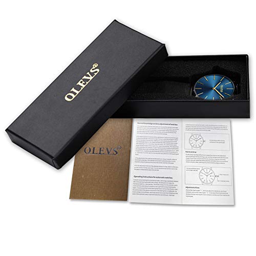 Minimalist Ultra Thin Analog Quartz Date Watch with Leather Band L493860
