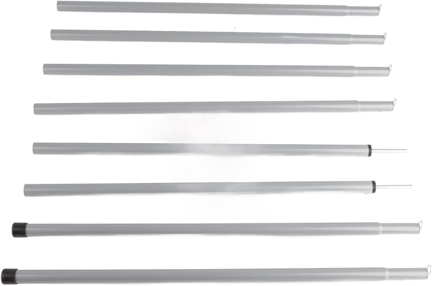 Telescoping Tarp Poles, Heavy Duty Adjustable Canopy Support Poles for Shelter B452963