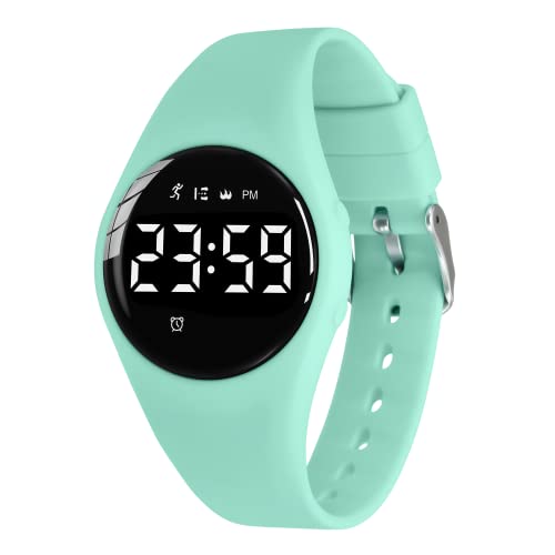 Kids Digital Watch, Kids Watch for Girls Boys Watches Ages 5-15, Watches for Kids with Alarm Clock, Pedometer, Stopwatch, Non Bluetooth Kids Waterproof Watch, Birthday Gifts
