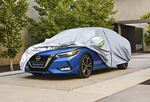 6 Layers Custom Fit Car Cover Waterproof All Weather Outdoor Protection T634562