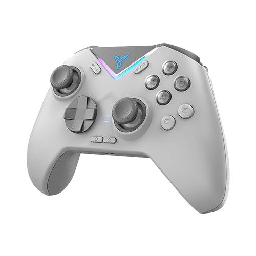 FLYDIGI Vader 3 Pro PC Controller Hall & Micro Changable Triggers Hall Joystick Stereo Vibration 6 Macros Buttons 800mAh Gyro Mapping RGB Light Multi-Platform Controller for PC/NS/TV/Android/Laptop