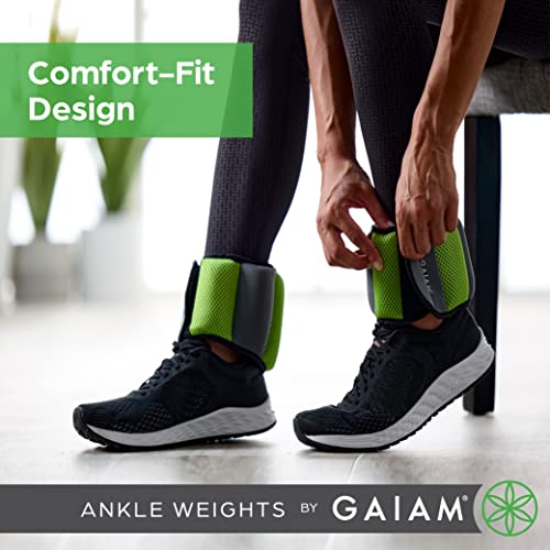 Ankle Weights for Strength Training with Adjustable Straps H545884