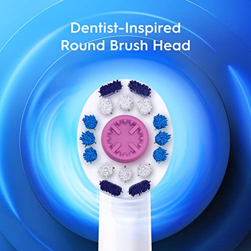 3D White Vitality Electric Toothbrush with 2 Brush Heads, Rechargeable, Blue V269