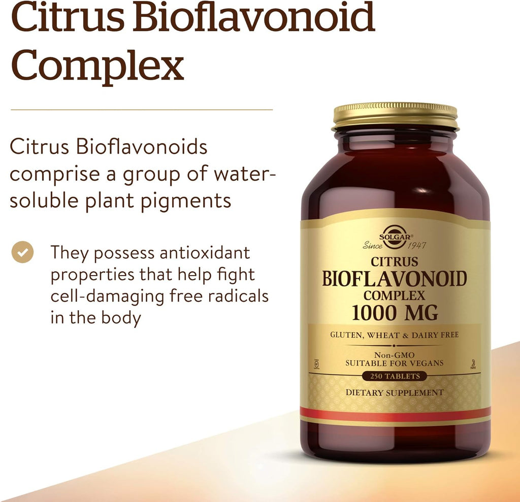 Citrus Bioflavonoid Complex 1000 mg, 250 Tablets B20443