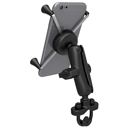 Phone Mount with Handlebar U-Bolt Base for Motorcycle, ATV, Bike A3801