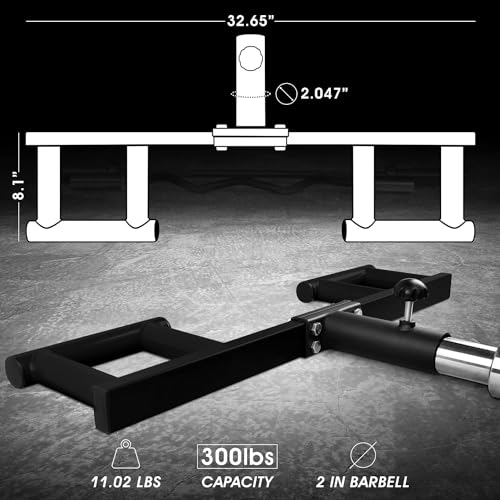 T Bar Row Insert for Olympic Barbell Bars, Landmine Attachment W23883