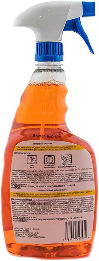 Heavy-Duty Citrus Degreaser 32 Ounces C5349