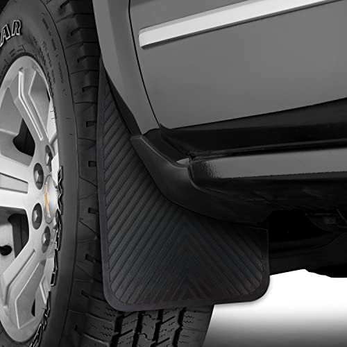 Rubber Mud Flaps with Fastener Clips for Car SUV Van (4 Pack) T931