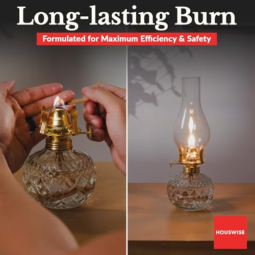 Liquid Paraffin Lamp Oil for Indoor Use, 1 Quart T51498