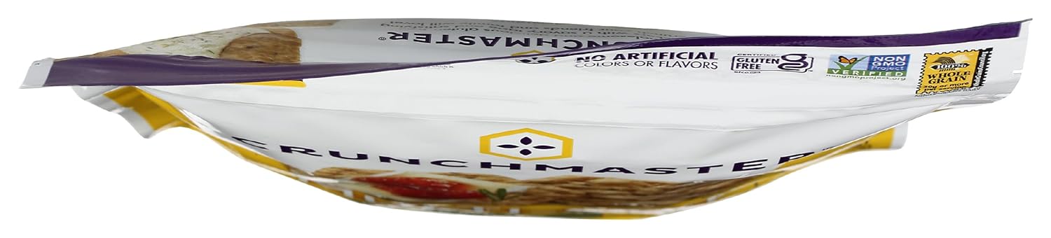 Multi Seed Crackers Rosemary Olive Oil Gluten Free P9794