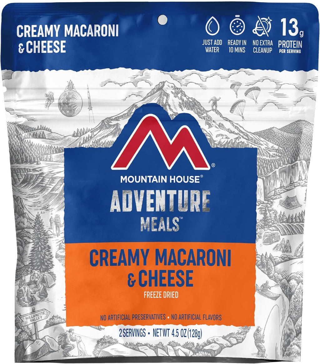 Freeze Dried Camping & Backpacking Food, 12 Servings K623712