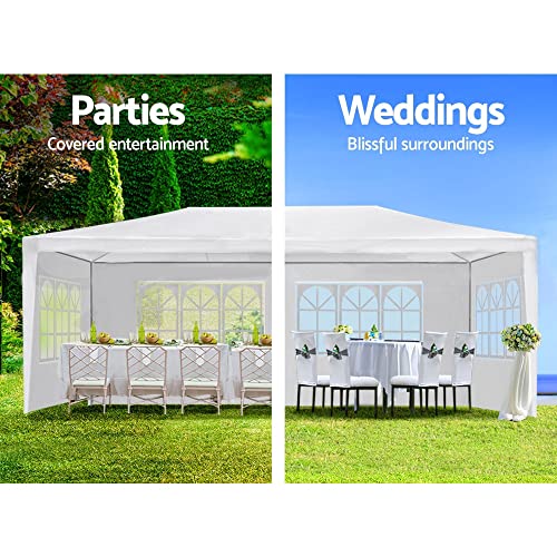 10x20 Heavy Duty Party Tent Outdoor Gazebo Canopy with Removable Sidewalls I564697