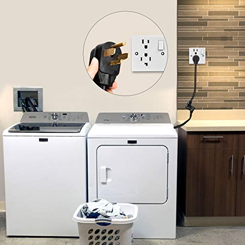 Dryer Adapter 30 Amp, NEMA 10-30P to 14-30R Converter P73933
