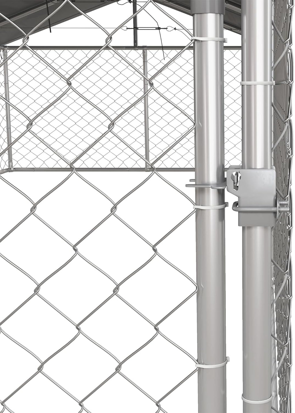 Large Outdoor Dog Kennel with Waterproof Cover and Secure Lock T890
