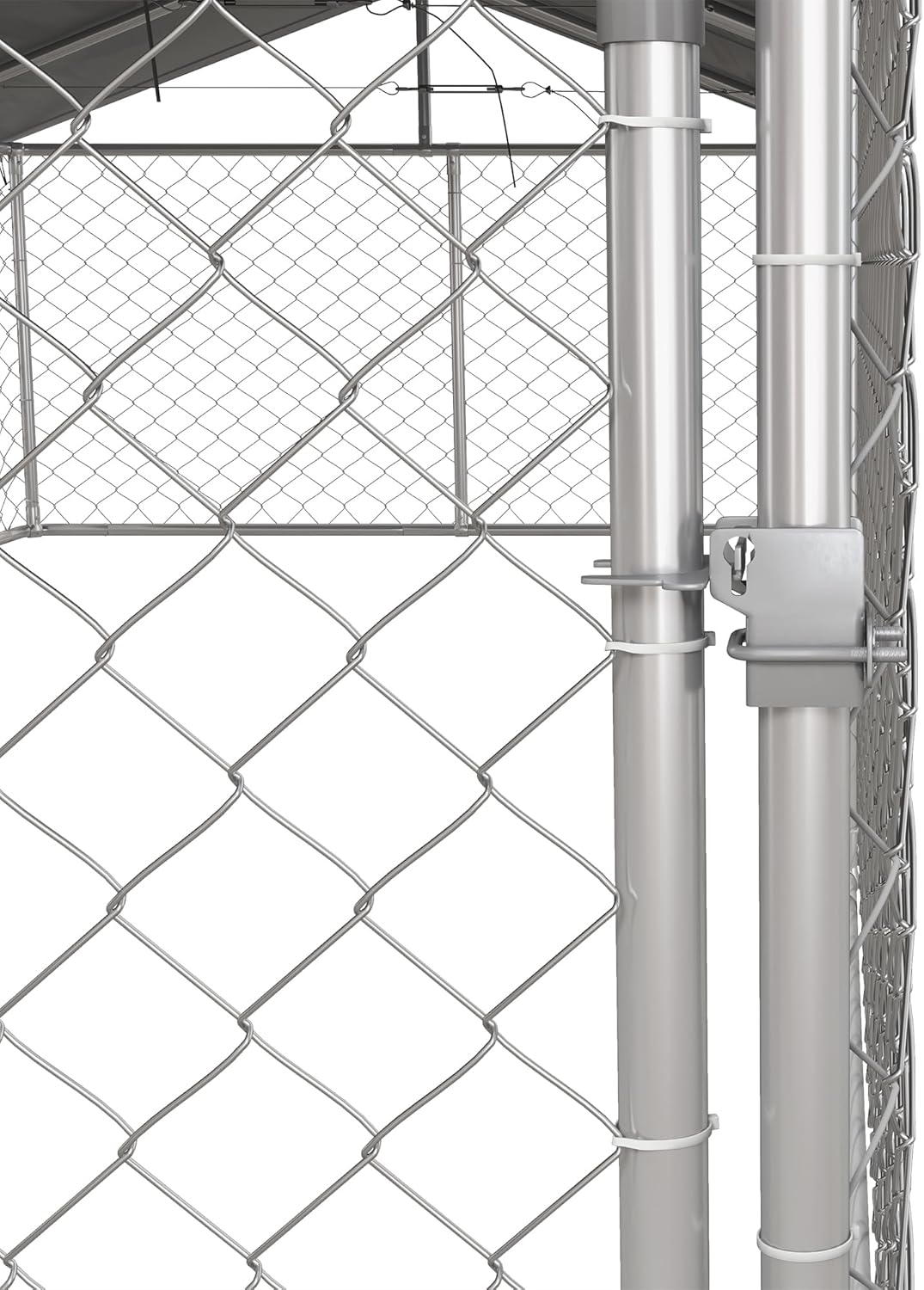 Large Outdoor Dog Kennel with Waterproof Cover and Secure Lock T890