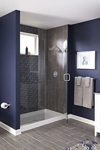 60" x 34" Rectangular Shower Base with Single Threshold and Center Drain N668