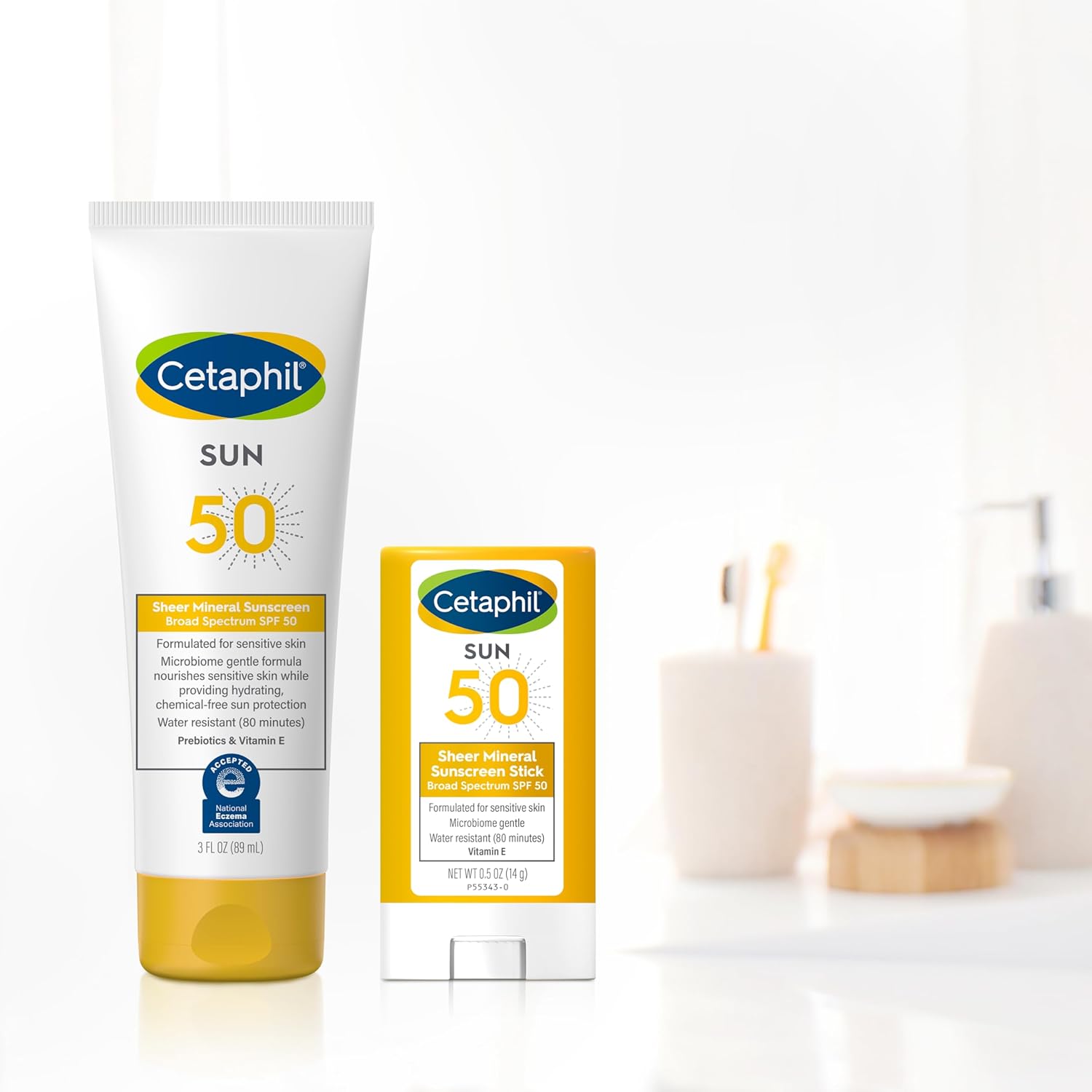 Mineral Sunscreen Lotion SPF 50 for Face & Body, 3 fl oz R49883