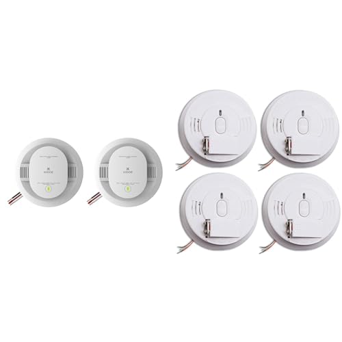 Kidde Hardwired Smoke & Carbon Monoxide Detector with 6 Kidde Hardwired Smoke Detectors