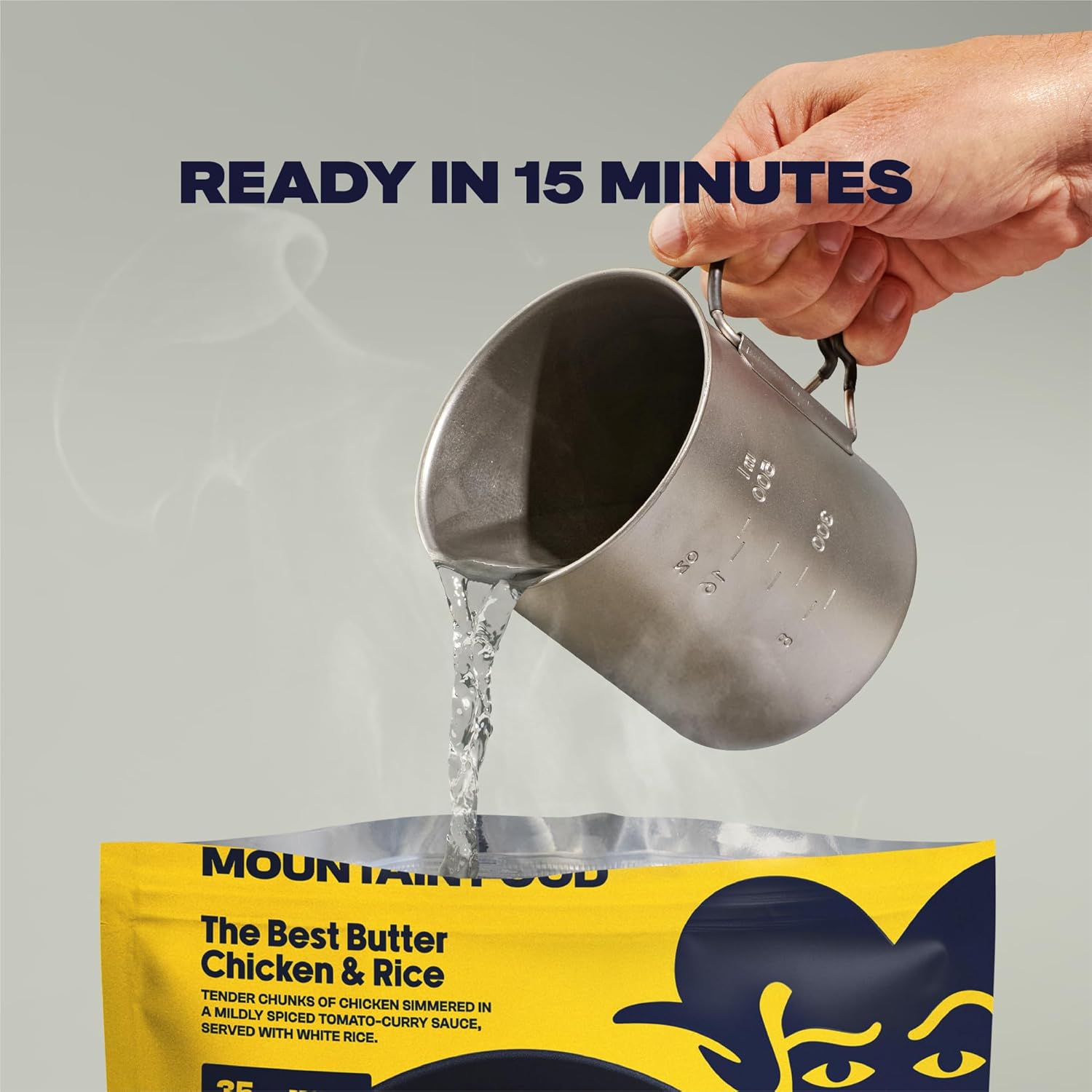 Freeze Dried Chicken Mushroom Marsala with Noodles for Backpacking U3714