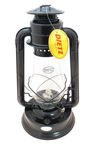 Dietz #80 Blizzard Hurricane Oil Lamp Burning Lantern Blue
