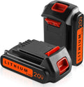 2Pack DSANKE LBXR20 3500mAh Replacement for Black and Decker 20V Lithium Battery Max LB20 LBX20 LST220 LBXR2020-OPE LBXR20B-2 LB2X4020 Cordless Tool Battery