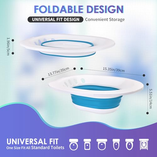 Collapsible Electric Sitz Bath for Toilet Seat, Postpartum Perineum Relief Q430848