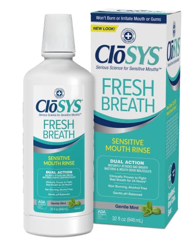 Sensitive Mouthwash, Gentle Mint, Alcohol Free, pH Balanced R884